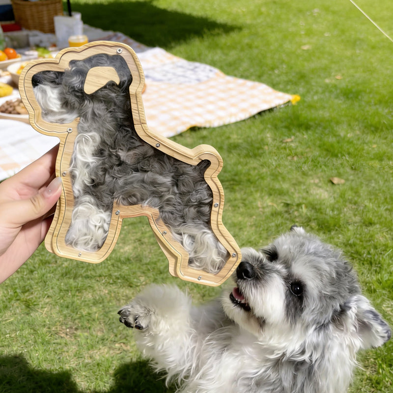 Personalized Pet Fur Memorial Frame – Preserve Your Dog's Precious Memories Forever